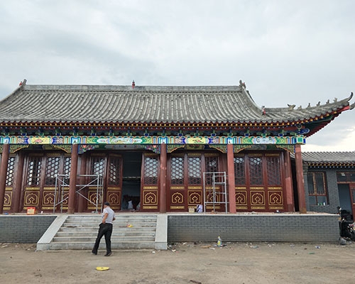 仿古庭院